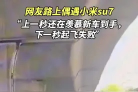 小米首撞！小米SU7转弯时失控，漂移撞上隔离带，评论区炸锅了图片