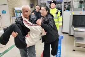 女孩面部摔伤来哈就医，高速交警引路10分钟到达医院图片