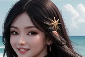 AI之动漫美女之泳装系列图片
