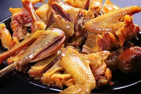 私房腌制风干鸡-鸡肉吃起来太劲道了图片