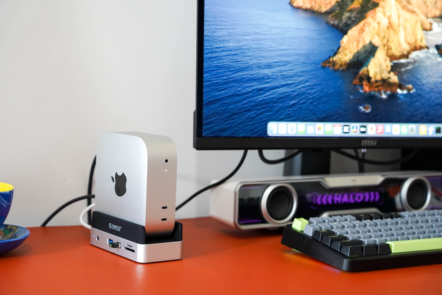 专为Mac mini M4量身定制高效美学搭档 奥睿科MiniDock这性价比无敌