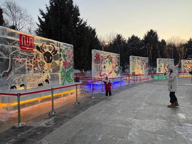 冰雕、雪艺、彩灯夜！长春世界雕塑园冰雪艺术天地火热开启