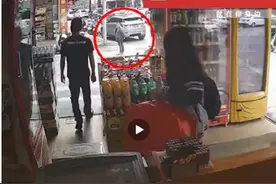 不用怕！女生被尾随求助店铺老板霸气喝退 网友：老板霸气图片
