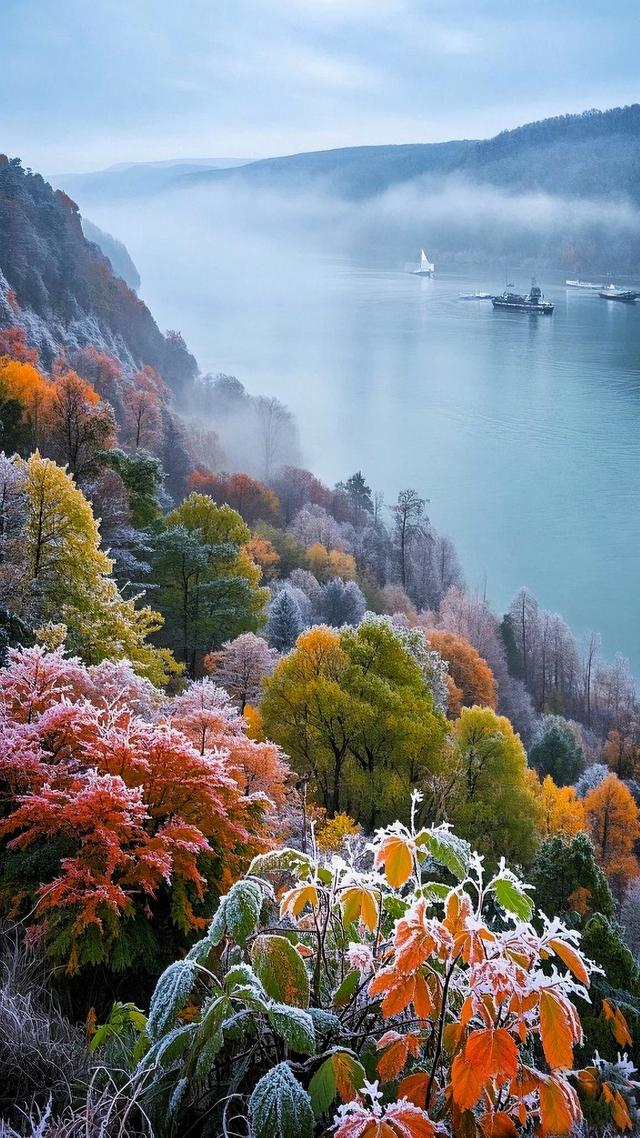 秋意浓时，山河变色，情到深处，层林尽染。治愈系秋天美景