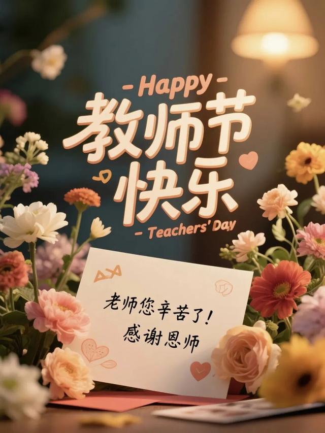 “今天9月10号教师节，朋友圈一定要这样发，100％赞爆”🧡
