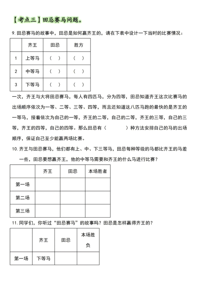 四年级 | 数学《广角—优化》：核心考点+易错点+答题技巧