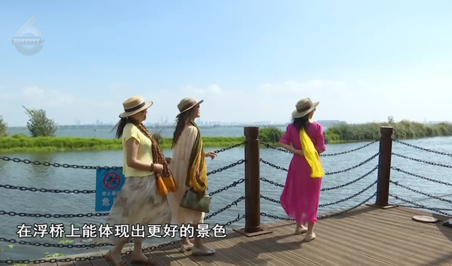 终于开放！24艘“帆船”托起滇池浮桥，体验“水上行”的惬意~