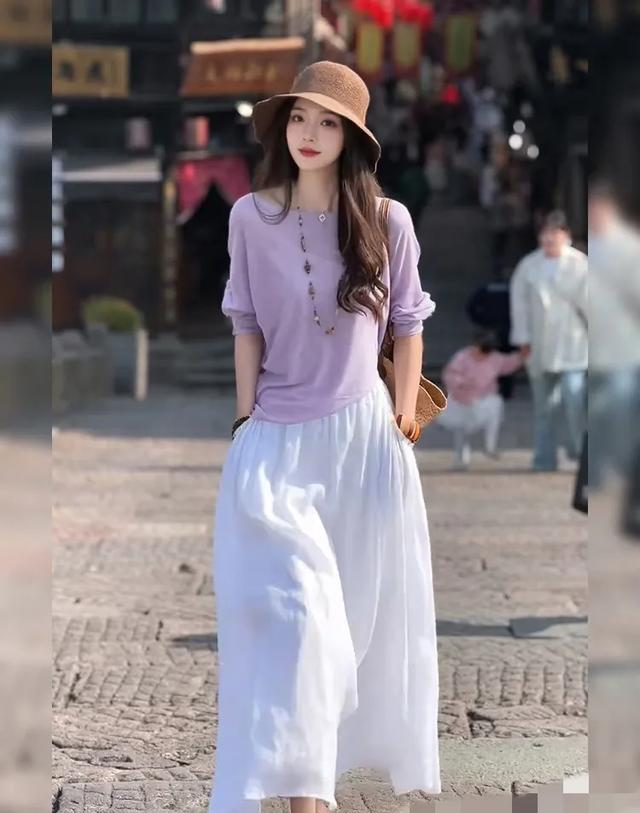 建议肤色偏黄的中年女人，多穿这3种款式、3种颜色的衣服，特减龄