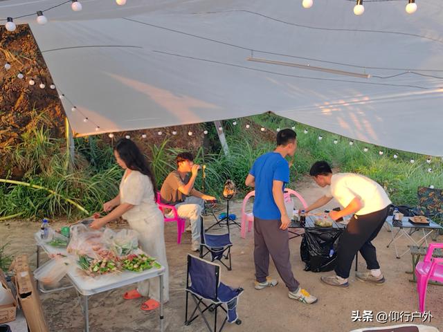 饶平朱湖顶露营
