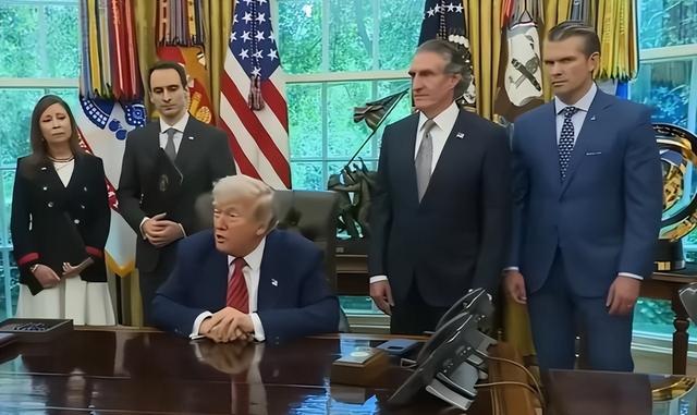 沉寂24小时后，特朗普乖乖放人了，中国军舰出动	，传递了哪些信号