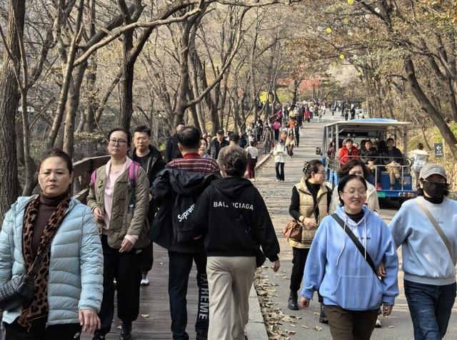 人潮涌动！鞍山人畅游千山热度高