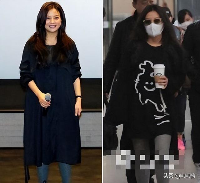 面相又变了！49岁赵薇广东吃饭，又老又瘦没架子，却再无回头路走