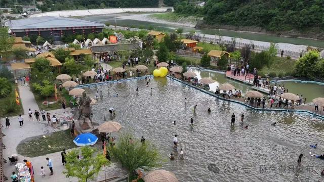 徽县虞关乡燧云关星海仙踪露营基地开业