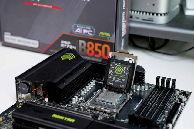 一键降温超频就这么简单丨微星B850M迫击炮WIFI拆解与调试作业