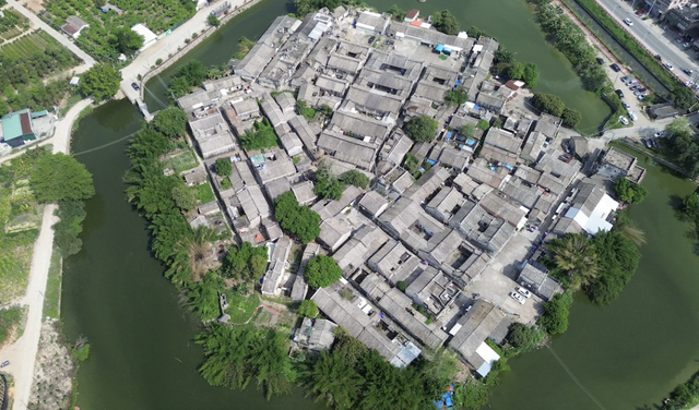 广东400年古村，像一片“浮莲”自成孤岛，后代许多达官贵人！