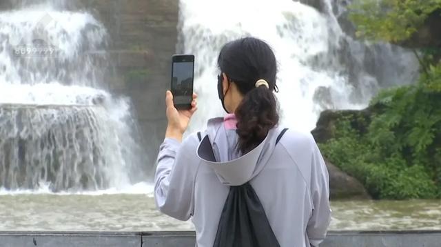 瀑布公园恢复供水，“飞流直下” 景观重现