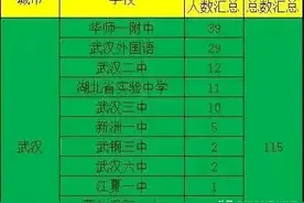 湖北湖南教育实力PK，清北人数、高中、高校，竞赛排名谁更胜一筹图片