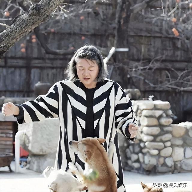 陈凯歌前妻洪晃晒京郊院子，空地上百平，爱马仕被她拍出廉价感