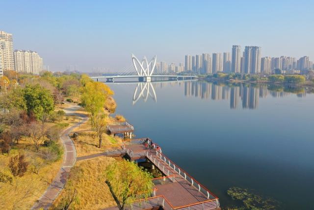 新聊新景丨徒骇河观景平台：亲水漫步 乐享惬意生活