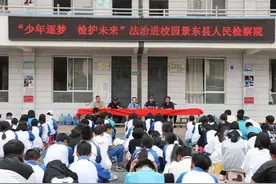 “少年逐梦 检护未来”——当《哪吒之魔童闹海》遇上开学第一课，检察官普法出新招图片