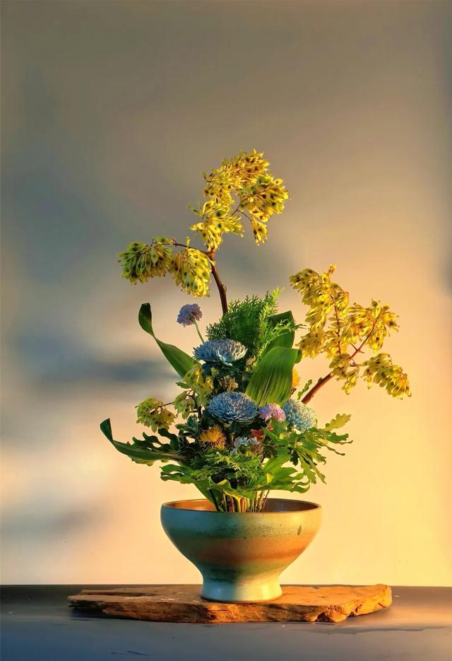 30个名师菊花插花作品，带你赏尽秋日好风景