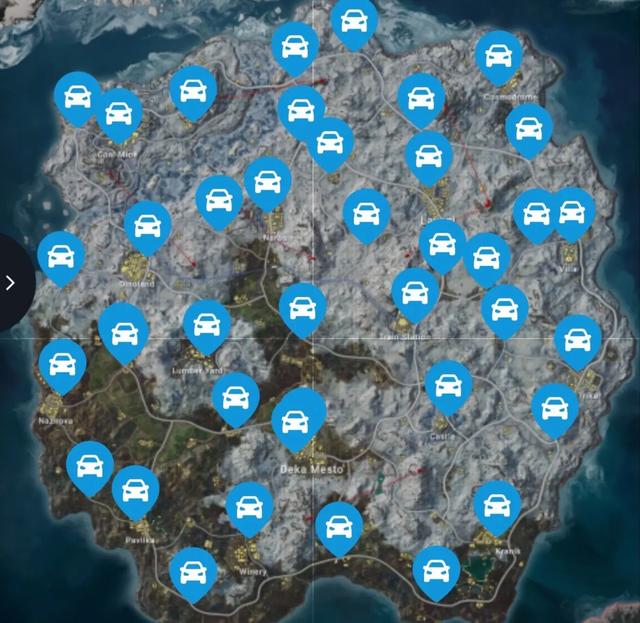 PUBG全部点位收藏！