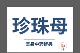 珍珠母（平抑肝阳药）图片