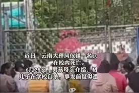 惊爆！13岁男孩校内自杀，课本藏身逝秘密，知情人揭露真相！图片