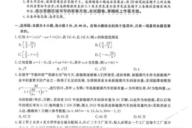 2024届九师联盟高三3月质量检测联考图片