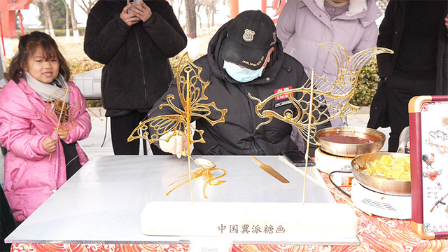 衡水景县：线上+线下联动，非遗市集添年味