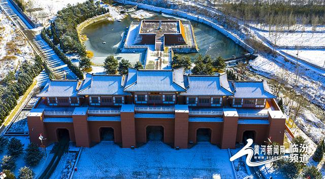 【视觉临汾】雪映古韵 七里峪山门成绝美画卷