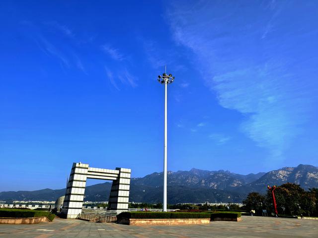 漫步泰安天平湖植物园