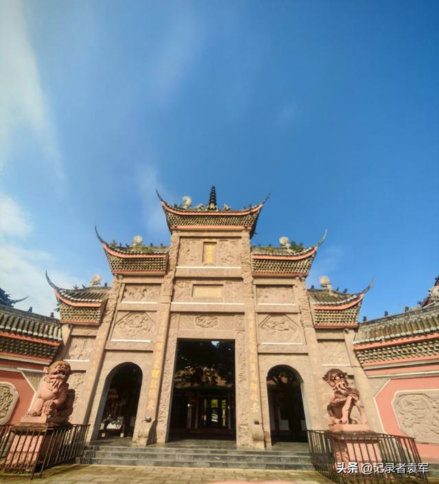 参观德阳孝泉镇姜公祠