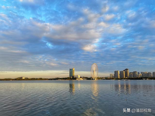 空中看蠡湖四时风光，尽显无锡大美山水之城