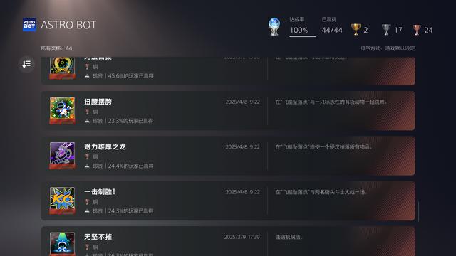 PS5【宇宙机器人2】全收集 全流程通关攻略