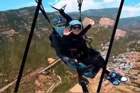 （视频）家门口拿证！全国滑翔伞C级飞行员考试在太原举行图片
