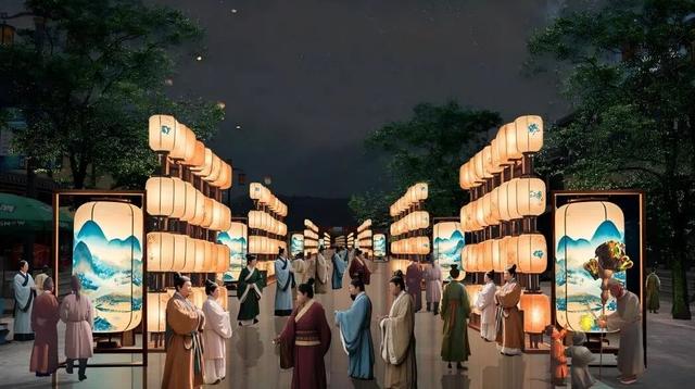 秦皇祖邑千年韵，祁山灯会万古情