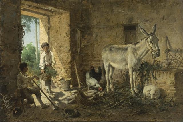 西班牙乡村自然风光，西班牙画家罗梅罗·巴罗斯作品赏