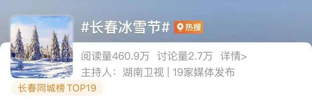 25个热搜！4亿+曝光量！这就是长春排面