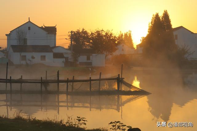 冬日的无锡白米荡风光