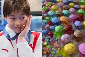 全红婵带火整个乌龟厂，老板一天只睡三四小时，睁眼就是做乌龟图片