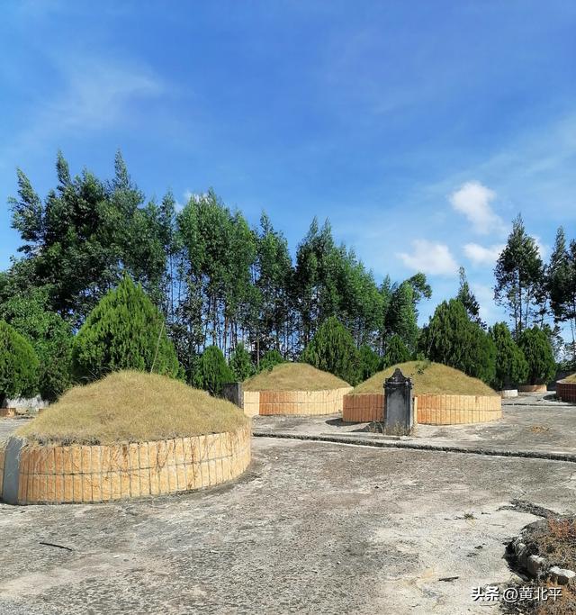 广西南宁市西乡塘区路边清代古墓群，墓主是北宋光禄大夫卢述后裔