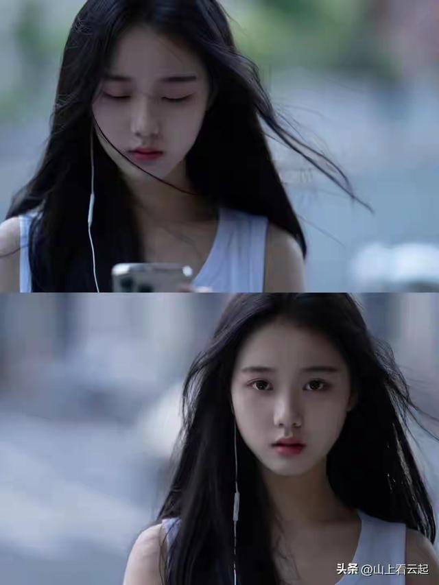 湖北武汉一校花好漂亮 168cm身高体重45kg 美得太犯规 让人移不开眼