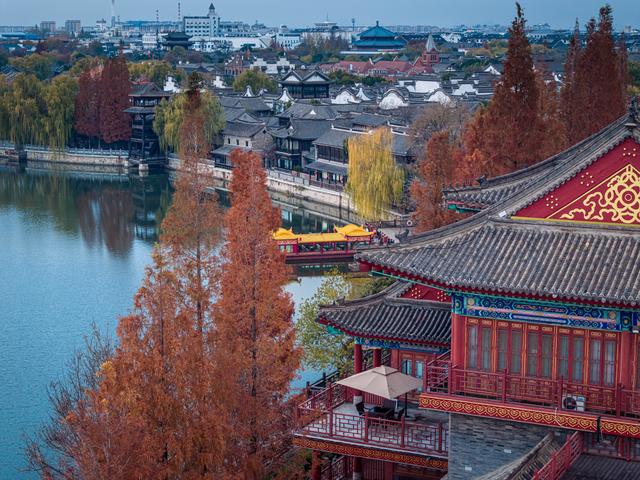 古城杉树运河魂