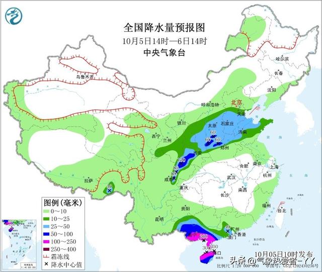 副高持续偏北，未来三天，河北南部迎持续性强降雨！局部有大雨