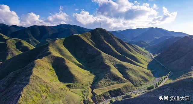 盛夏，风光秀丽的景泰寿鹿山