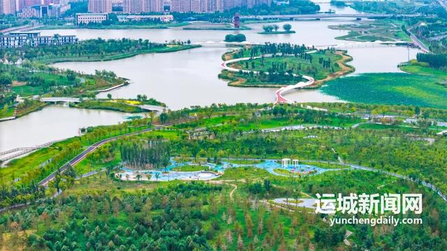 运城：城市公园拔节生长