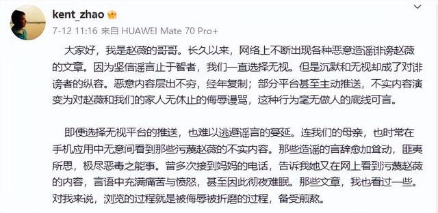 封杀4年，赵薇做梦也没想到，如今56岁哥哥竟成了自己的“救赎”