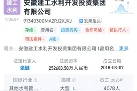 安徽水利更名，新名里新增“建工”“投资”“集团”等字样！图片