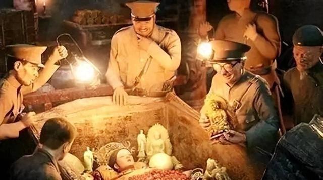 1928年，慈禧尸体被孙殿英的士兵侮辱后，尸体上为何长满白毛？